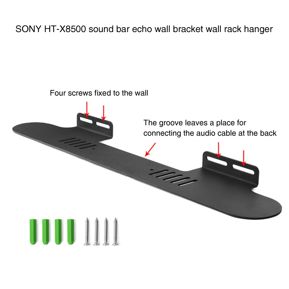 Easy Install Video Cameras Sound Bar Wall Mount Bracket Durable 60-150cm Aluminum Alloy Damp Proof Scratch Resistant For Sony
Easy Install Video Cameras Sound Bar Wall Mount Bracket Durable 60-150cm Aluminum Alloy Damp Proof Scratch Resistant For Sony