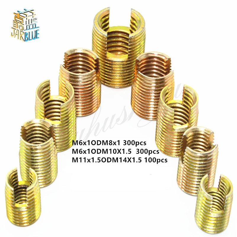 700pcs M6 M11 M10 M12 302 Type Self Tapping insert/Self Tapping Screw Bushing steel with zinc
700pcs M6 M11 M10 M12 302 Type Self Tapping insert/Self Tapping Screw Bushing steel with zinc