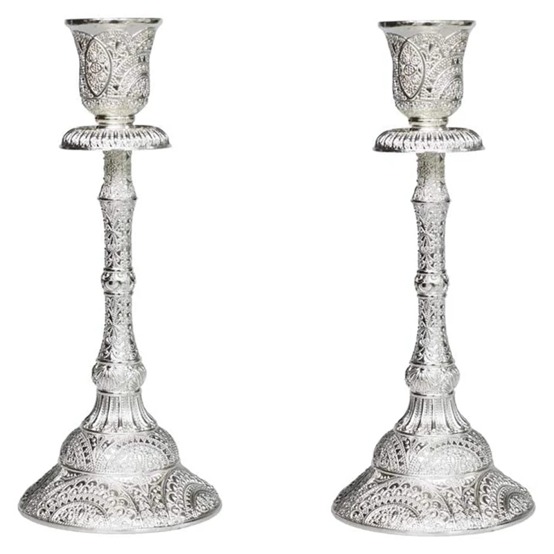 European Style Candle Holder Electro-Galvanized Alloy Handicrafts Wedding Wedding Home Decoration Silver Color
European Style Candle Holder Electro-Galvanized Alloy Handicrafts Wedding Wedding Home Decoration Silver Color