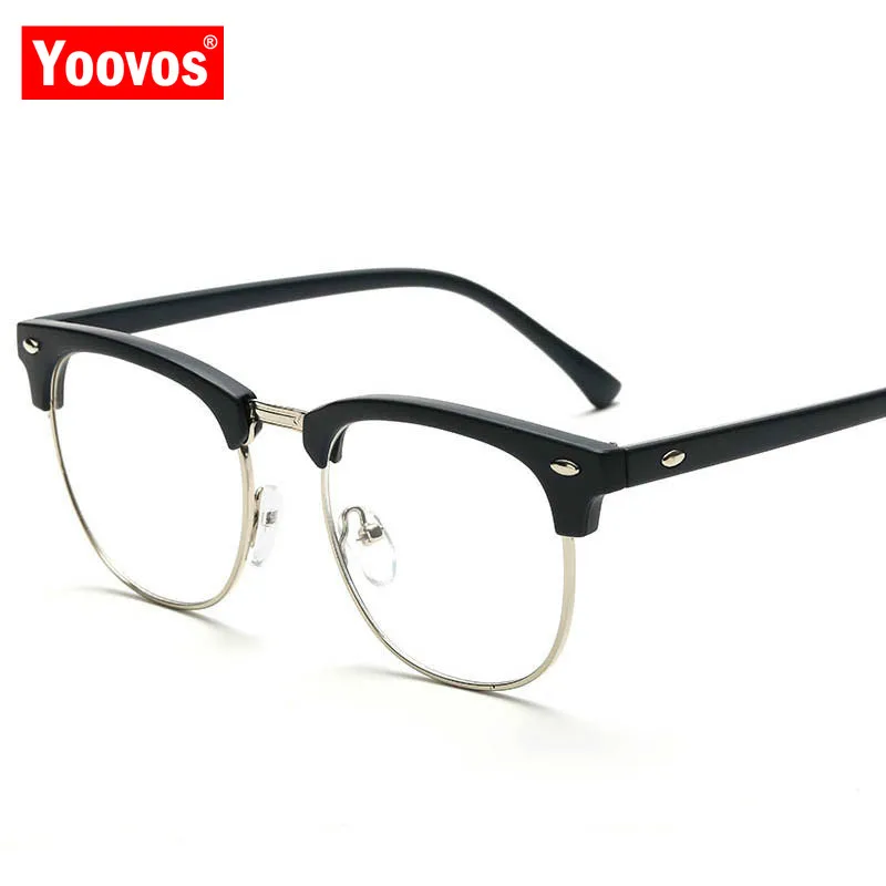 Yoovos Eyeglasses Frames Luxury Glasses Frame Men Brand Design Okulary Men Clear Lens Eyewear Optical Spectacle Metal Eyeglasses
Yoovos Eyeglasses Frames Luxury Glasses Frame Men Brand Design Okulary Men Clear Lens Eyewear Optical Spectacle Metal Eyeglasses