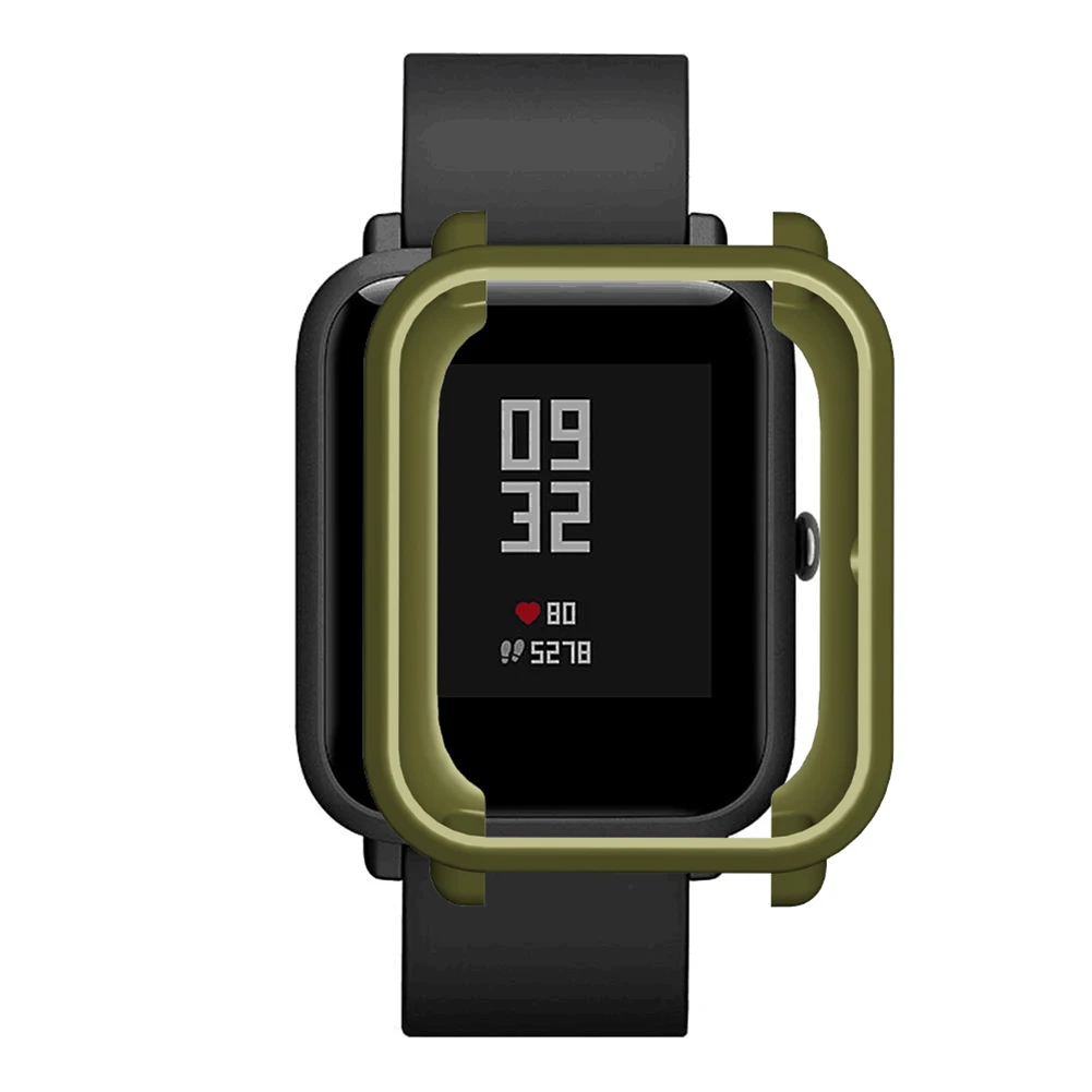 Новинка 2020 мягкий силиконовый защитный чехол из ТПУ для часов Huami Amazfit Bip S умные