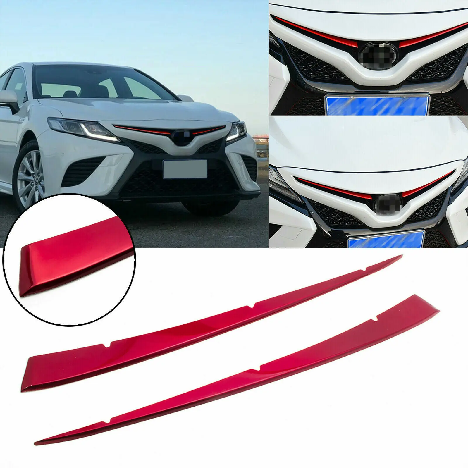 For Toyota Camry SE XSE 2018 2019 2020 Front Center Grill Grille Cover Trim Red Moulding Cover Trim Car Accessories
For Toyota Camry SE XSE 2018 2019 2020 Front Center Grill Grille Cover Trim Red Moulding Cover Trim Car Accessories