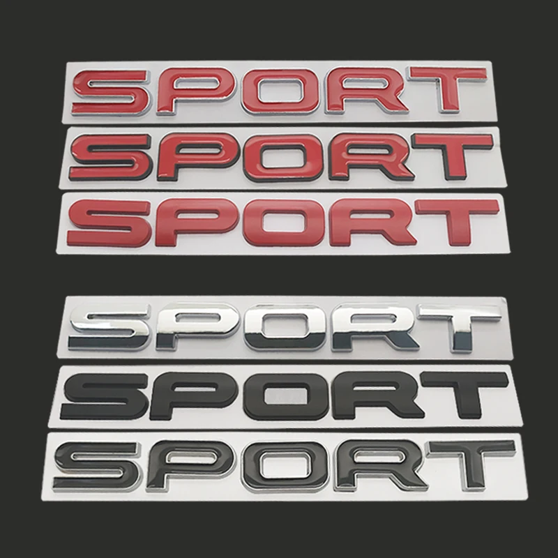 For Range Rover SPORT HSE Car accessories Car Styling 3D Letters Emblem Car Side Fender Rear Trunk Decoration Stickers
For Range Rover SPORT HSE Car accessories Car Styling 3D Letters Emblem Car Side Fender Rear Trunk Decoration Stickers