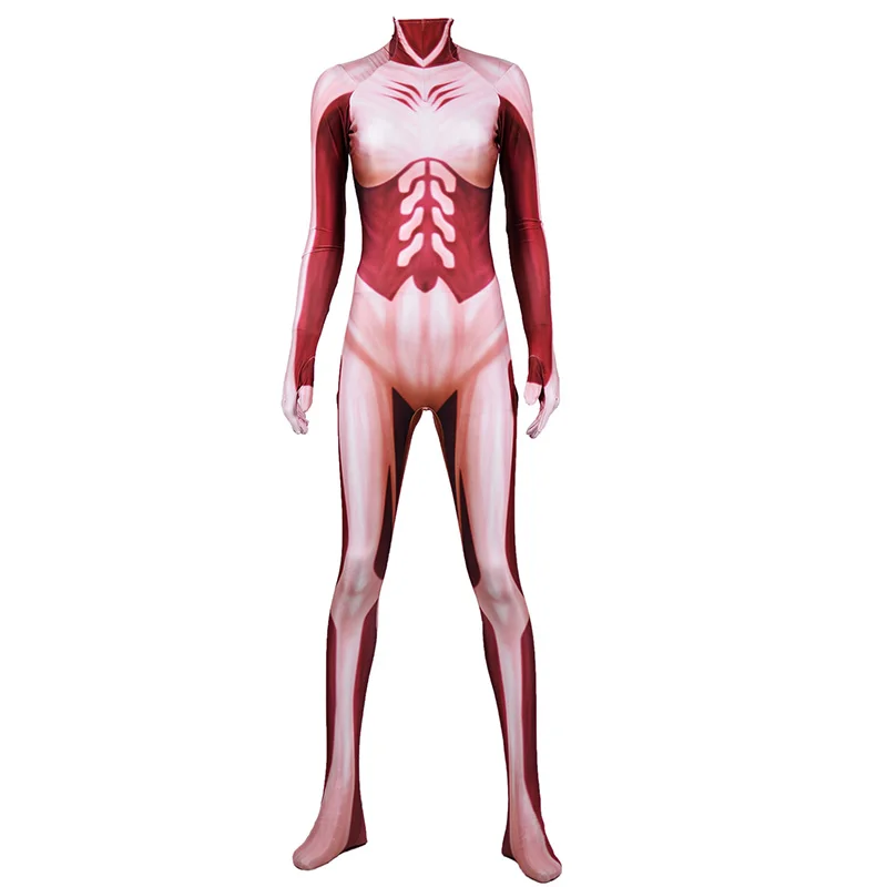 Anime Attack on Titan Cosplay Costume Zentai Halloween Costume Women Kids Jumpsuit Bodysuit
Anime Attack on Titan Cosplay Costume Zentai Halloween Costume Women Kids Jumpsuit Bodysuit