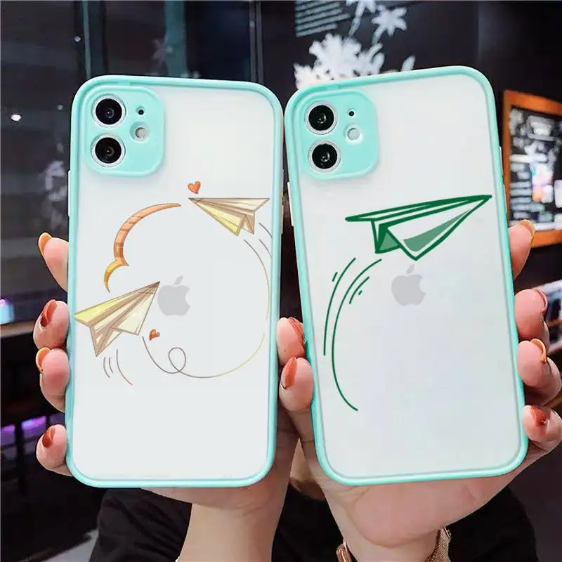 paper airplane Childhood flying Phone Case Clear Funda matte transparent For blue iPhone 7 8 x xs xr 11 12 pro plus max mini
paper airplane Childhood flying Phone Case Clear Funda matte transparent For blue iPhone 7 8 x xs xr 11 12 pro plus max mini
