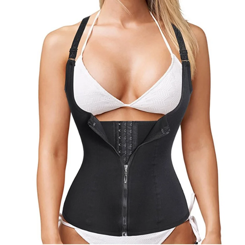 NEW2021 Bodysuit Women Slimming Zipper Waist Trainer Cinta Modeladora Body Shaper Tummy Waist Tank Corrective Shapewear Tops
NEW2021 Bodysuit Women Slimming Zipper Waist Trainer Cinta Modeladora Body Shaper Tummy Waist Tank Corrective Shapewear Tops