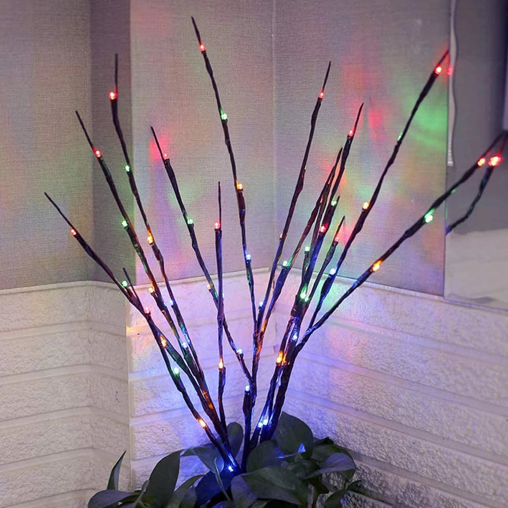 20 LED Willow Branch Lamp Battery Operated Tall Vase Filler Twig Lights Vintage Cover Bulb Guard Lamp Pendant for Xmas
20 LED Willow Branch Lamp Battery Operated Tall Vase Filler Twig Lights Vintage Cover Bulb Guard Lamp Pendant for Xmas