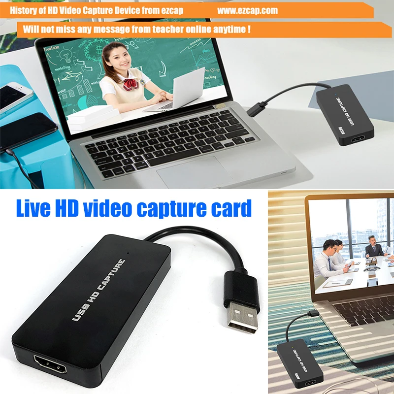 HDMI к USB игровая карта захвата видео Захват адаптер HD 1080P 60fps прямая трансляция видео Запись устройство JHP-лучший
HDMI к USB игровая карта захвата видео Захват адаптер HD 1080P 60fps прямая трансляция видео Запись устройство JHP-лучший