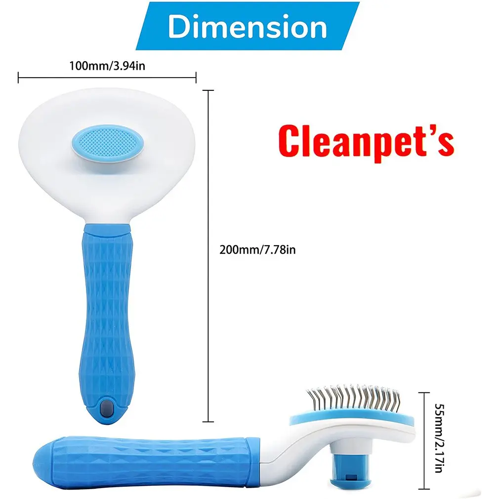 Dog And Cat Comb Portable Pet Grooming Comb Shedding Comb Tool Poodle Finishing Butter Comb Grooming Comb
Dog And Cat Comb Portable Pet Grooming Comb Shedding Comb Tool Poodle Finishing Butter Comb Grooming Comb