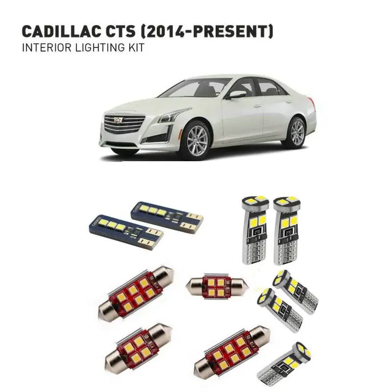 For cadillac cts 2014-present 16pc White Canbus Car LED Bulb Reading Ceiling Map Light Interior Kit Door Lamp
For cadillac cts 2014-present 16pc White Canbus Car LED Bulb Reading Ceiling Map Light Interior Kit Door Lamp
