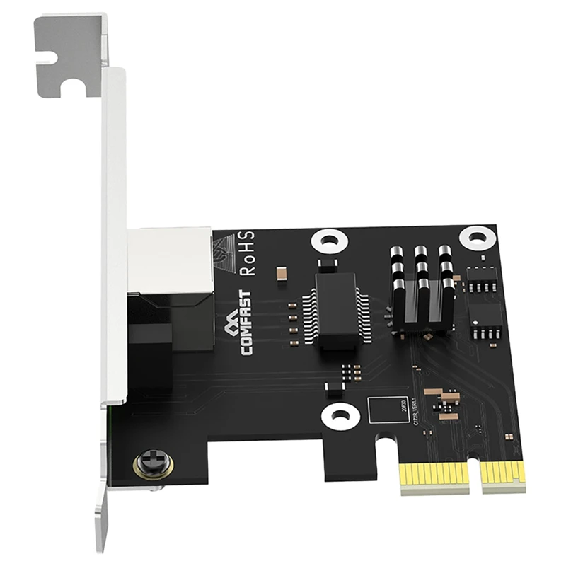 CF-P10 PCIE карта 2500 Мбит/с Gigabit сетевая карта RTL8125B RJ45 проводная сетевая карта 
CF-P10 PCIE карта 2500 Мбит/с Gigabit сетевая карта RTL8125B RJ45 проводная сетевая карта