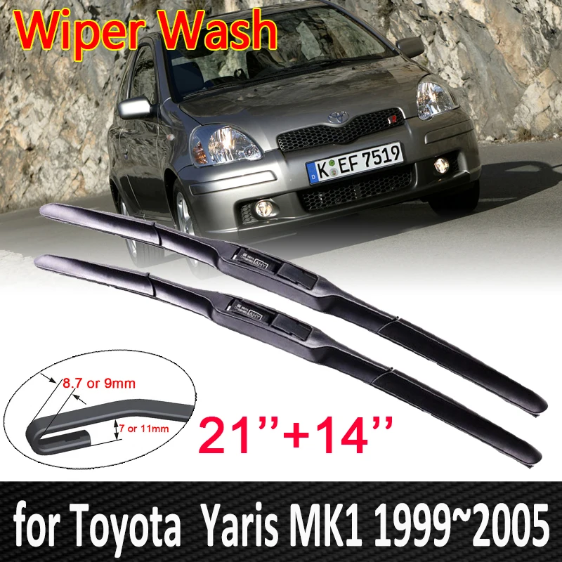 Car Wiper Blades Windshield for Toyota Yaris 1999~2005 MK1 2000 2001 2002 2003 2004 Front Window Windscreen Wipers Car Goods
Car Wiper Blades Windshield for Toyota Yaris 1999~2005 MK1 2000 2001 2002 2003 2004 Front Window Windscreen Wipers Car Goods