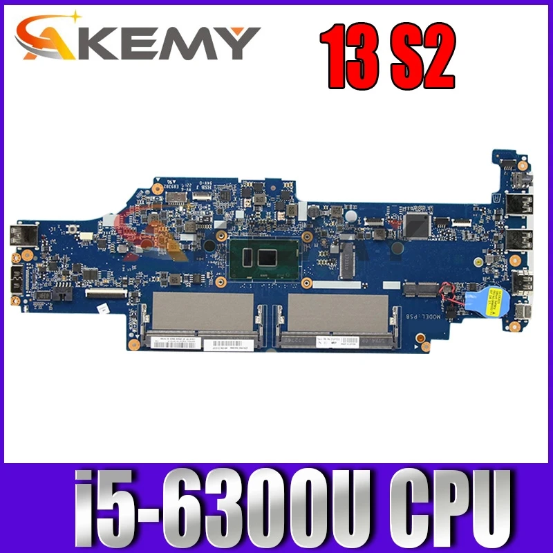 Для Lenovo Thinkpad 13 S2 Материнская плата ноутбука FRU:01AY545 01AV596 DA0PS8MB8G0 Процессор: i5-6300U DDR3 100% тесты ok
Для Lenovo Thinkpad 13 S2 Материнская плата ноутбука FRU:01AY545 01AV596 DA0PS8MB8G0 Процессор: i5-6300U DDR3 100% тесты ok