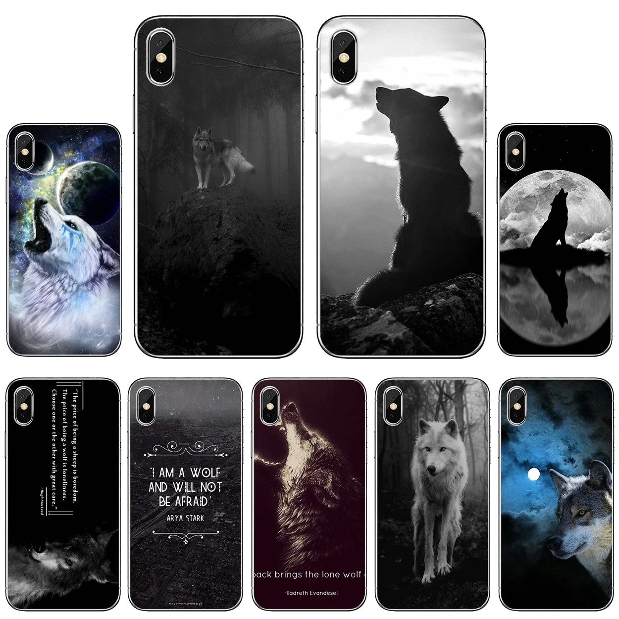 Чехол для Apple iPhone 10 11 12 Pro Mini 4S SE 5C 6 6S 7 8 X XR XS Plus Max 2020 Одинокий
