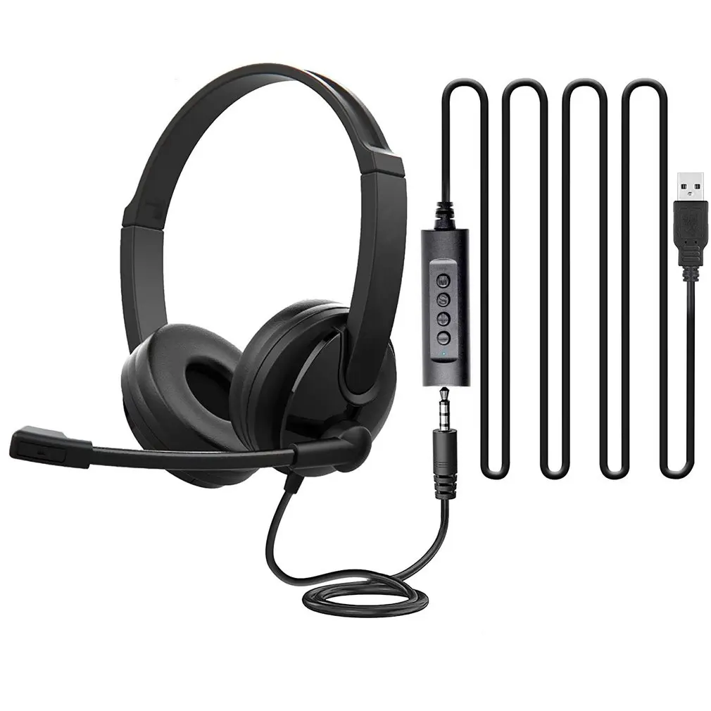 SZ-U2 Wire Control Headphone USB Microphone PC Stereo Conference Durable Headset Reasonable Pcb Design
SZ-U2 Wire Control Headphone USB Microphone PC Stereo Conference Durable Headset Reasonable Pcb Design