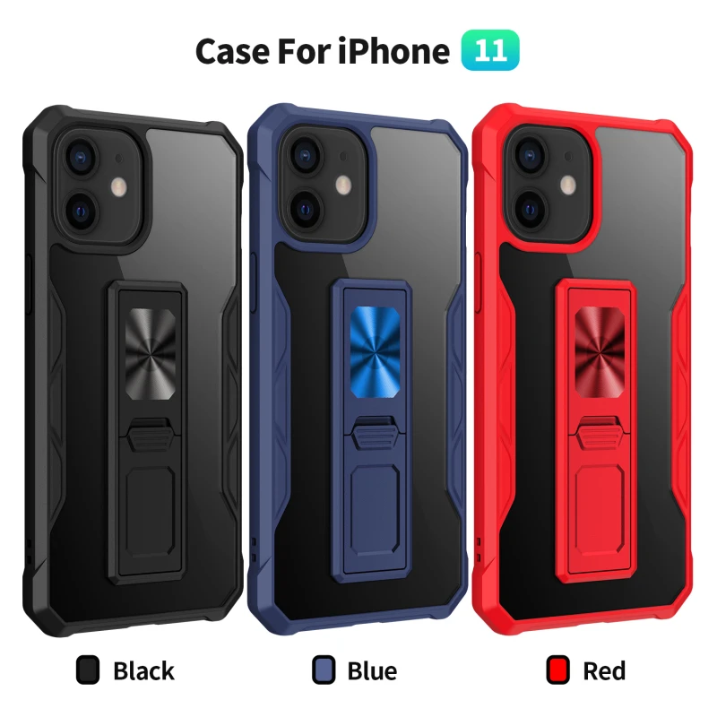 Armor Shockproof Phone Case For iPhone 6 6S 7 8 Plus X XS XR 1112 Mini Pro Max SE 2020 Acrylic Magnetic Invisible Bracket Cover
Armor Shockproof Phone Case For iPhone 6 6S 7 8 Plus X XS XR 1112 Mini Pro Max SE 2020 Acrylic Magnetic Invisible Bracket Cover
