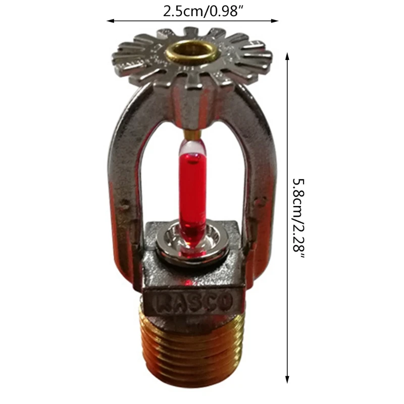 1.57''x2.76'' 155F (68C) Standard Automatic Fire Sprinkler K80 Quick Response for Fire Extinguish
1.57''x2.76'' 155F (68C) Standard Automatic Fire Sprinkler K80 Quick Response for Fire Extinguish