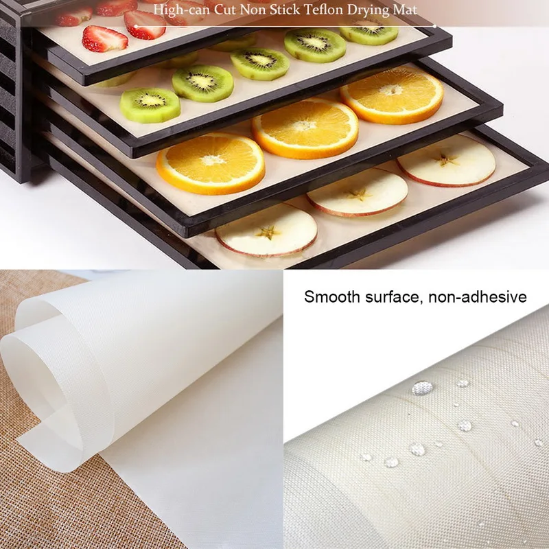 1pc Reusable Baking Mat High Temperature Resistant Sheet Pastry Oilpaper Pad Non-stick BBQ Oven Liners Tool | Дом и сад