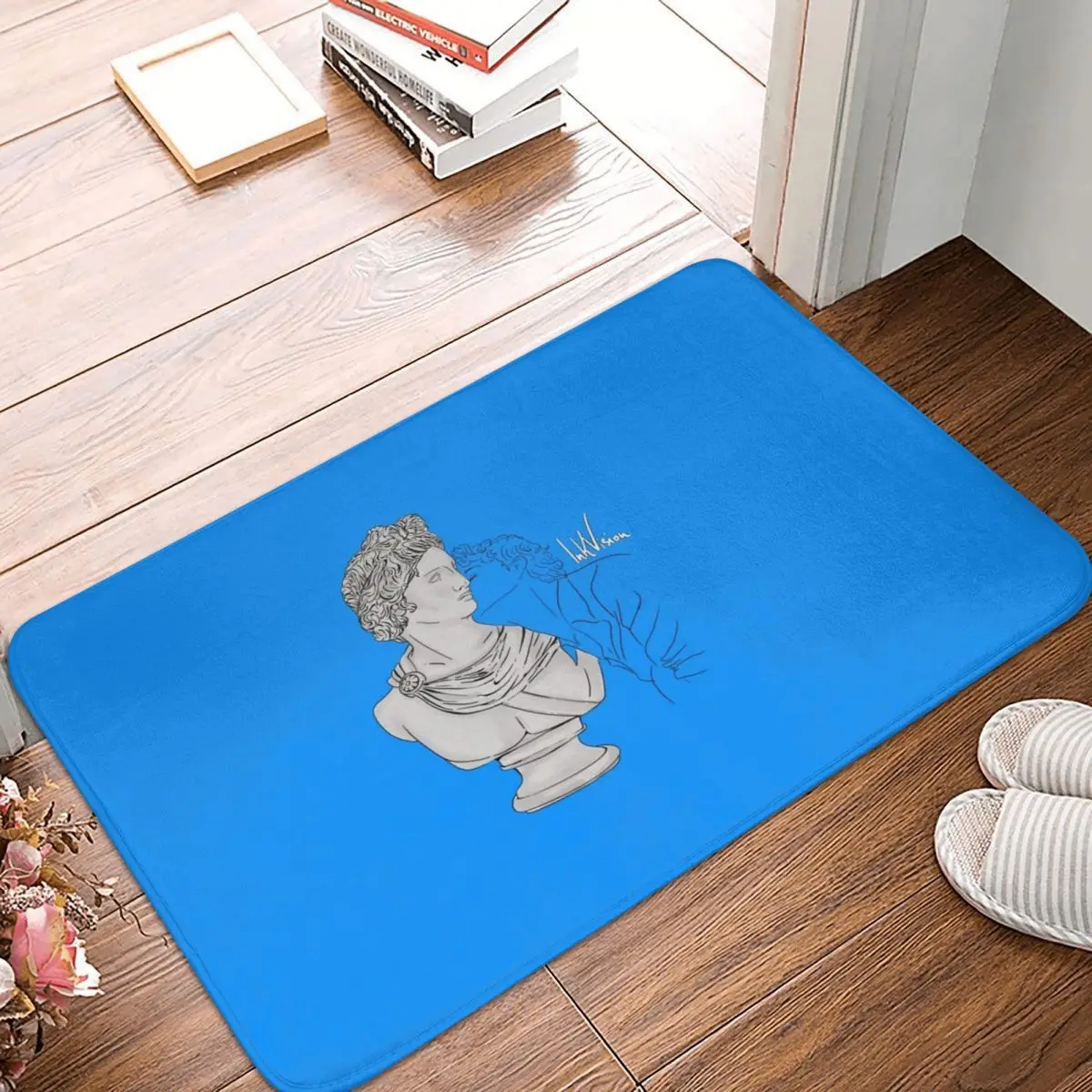 Kissing Blue Doormat Carpet Mat Rug Polyester Anti-slip Floor Decor Bath Bathroom Kitchen Living Room 40*60
Kissing Blue Doormat Carpet Mat Rug Polyester Anti-slip Floor Decor Bath Bathroom Kitchen Living Room 40*60