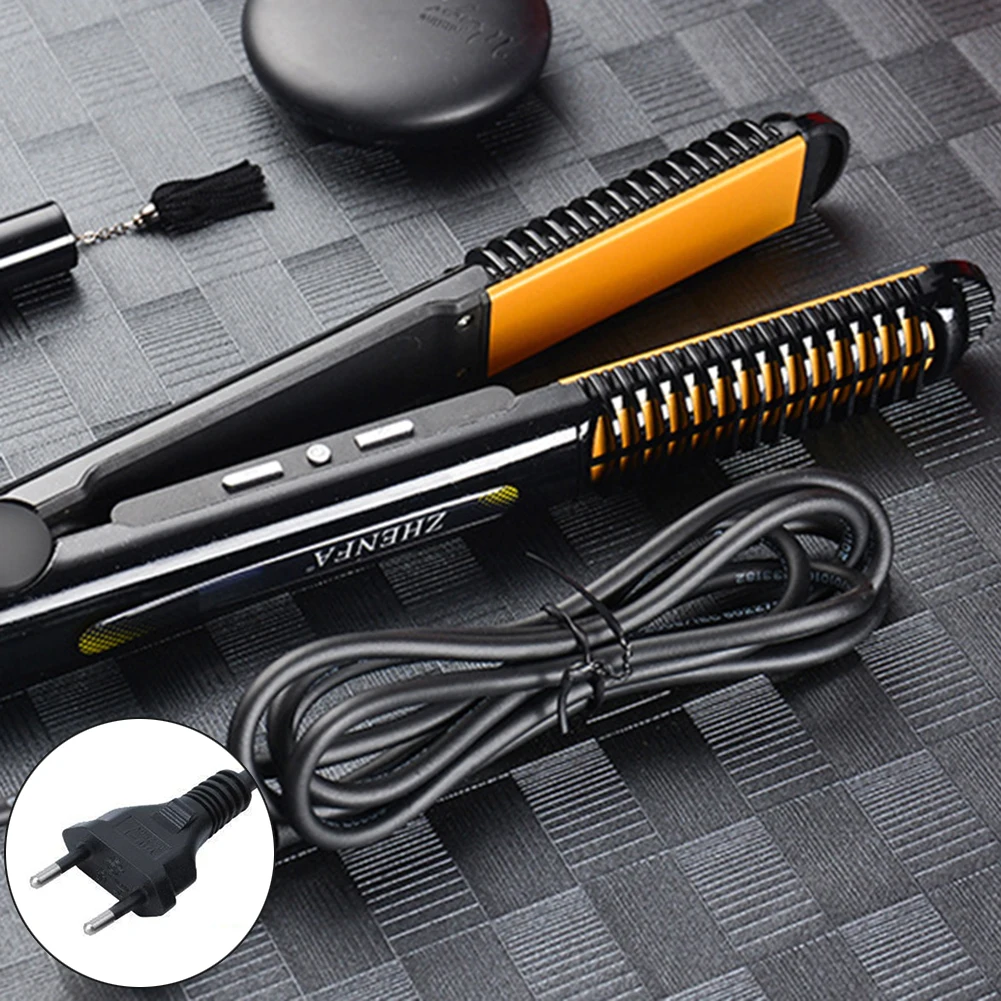 Hair Straightener Temperature Adjustment LCD Screen Display Ionic Flat Iron Heating Plate Salon Styling Tool Hairdressing Comb
Hair Straightener Temperature Adjustment LCD Screen Display Ionic Flat Iron Heating Plate Salon Styling Tool Hairdressing Comb