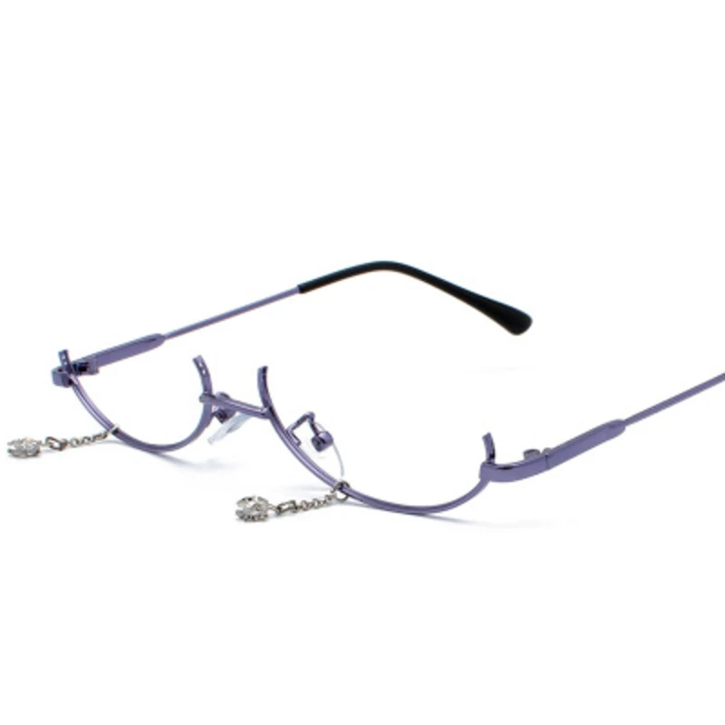 New No Lens Half Frame Glasses For Women 2020 Luxury Brand Water Drop Eyewears Ladies Decoration Plain Mirror Metal Eyeglasses 
New No Lens Half Frame Glasses For Women 2020 Luxury Brand Water Drop Eyewears Ladies Decoration Plain Mirror Metal Eyeglasses