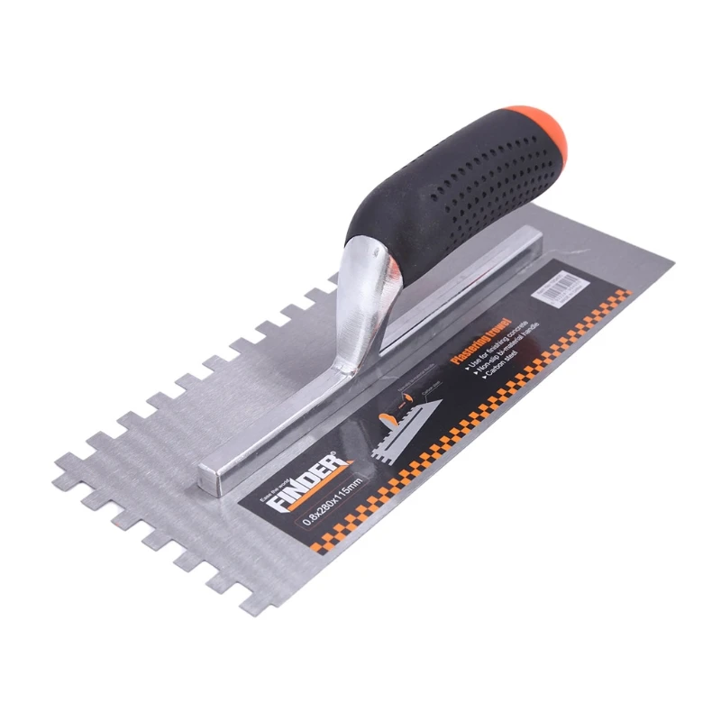 High-carbon Steel Flat-edged Trowel, Wall, Floor, Plastering, Troweling, Home Improvement, Toothed Trowel
High-carbon Steel Flat-edged Trowel, Wall, Floor, Plastering, Troweling, Home Improvement, Toothed Trowel