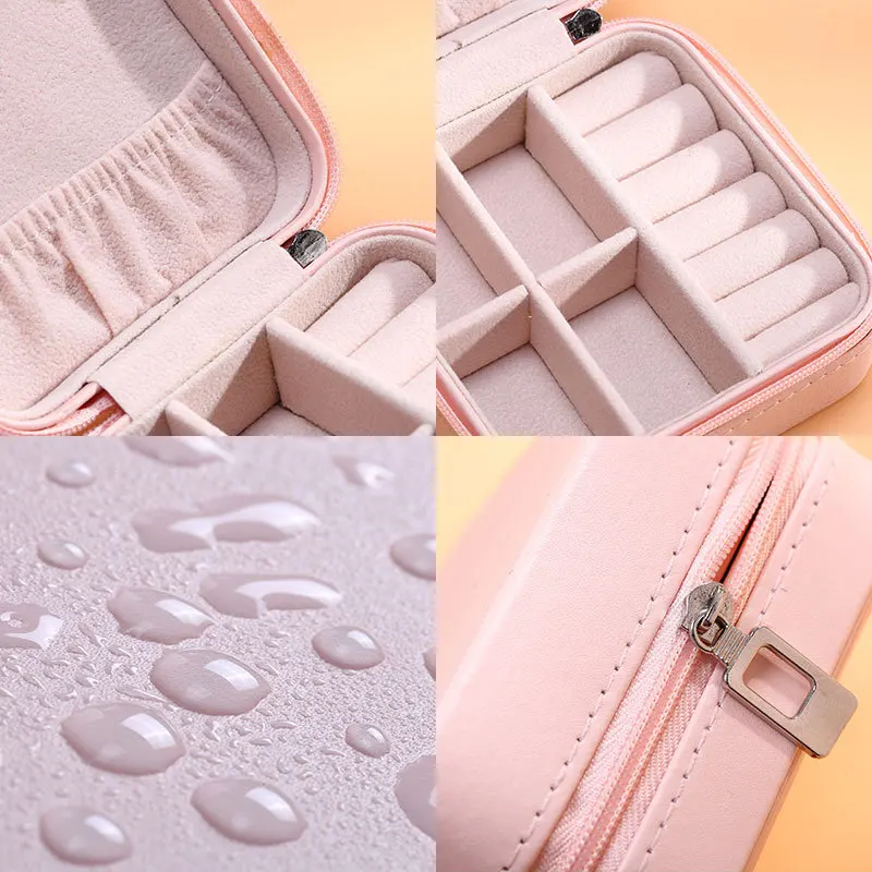 Jewelry Box Simple Portable Jewelry Organizer Gift boxes For Jewellery Travel Earring Necklace Storage Case Makeup Organizer
Jewelry Box Simple Portable Jewelry Organizer Gift boxes For Jewellery Travel Earring Necklace Storage Case Makeup Organizer