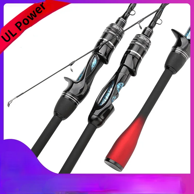 New 2 Sec Lure Baitcasting Fishing Rod Travel Casting Spinning Rod Ultra Light 1.68m/1.8m UL Power Carbon Fishing Rod Spinning
New 2 Sec Lure Baitcasting Fishing Rod Travel Casting Spinning Rod Ultra Light 1.68m/1.8m UL Power Carbon Fishing Rod Spinning