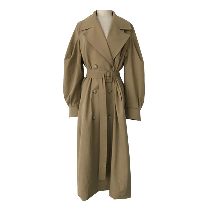 Women Fashion Coat Spring Winter Trenchcoat Long Sleeve Large Size Streetwear Slim British Style Retro Windjack Madam Clothes
Women Fashion Coat Spring Winter Trenchcoat Long Sleeve Large Size Streetwear Slim British Style Retro Windjack Madam Clothes