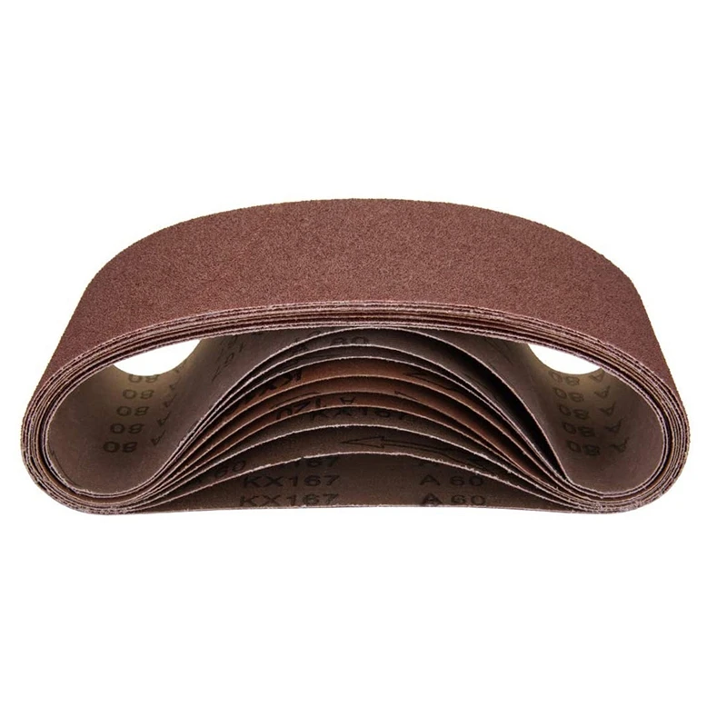4 x 24 Inch Sanding Belts 40 Grit Aluminum Oxide Sanding Belt Premium Sandpaper for Portable Belt Sander - 10 Pack
4 x 24 Inch Sanding Belts 40 Grit Aluminum Oxide Sanding Belt Premium Sandpaper for Portable Belt Sander - 10 Pack