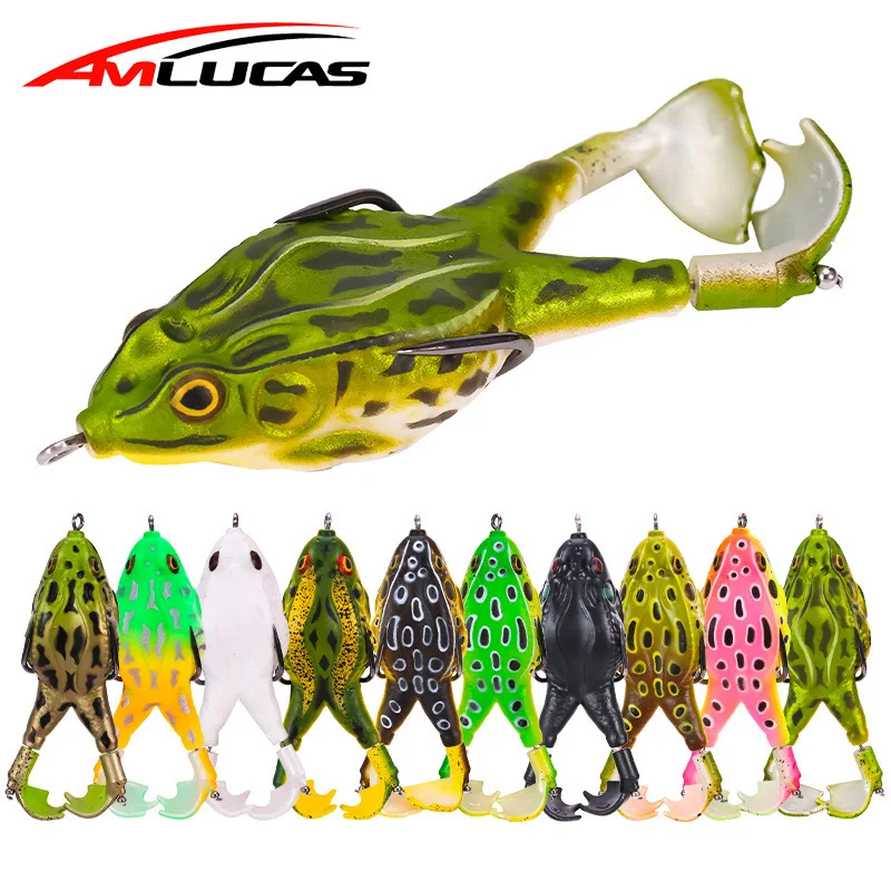 Rotating two legged thunder frog simulation road sub soft bait 9cm13.5g bionic false bait road sub bait black fish killing
Rotating two legged thunder frog simulation road sub soft bait 9cm13.5g bionic false bait road sub bait black fish killing