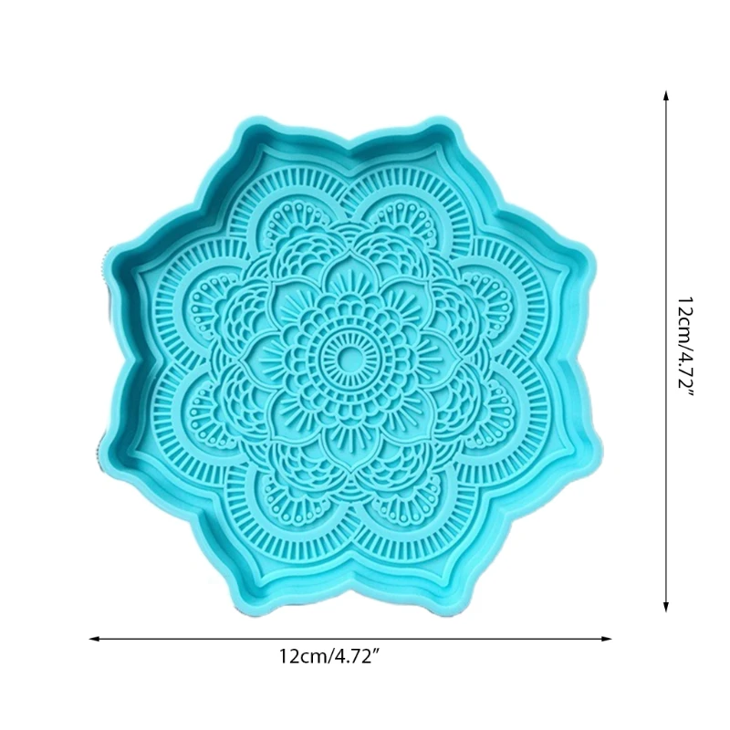 Mandala Coaster Epoxy Resin Mold Round Tray Cup Mat Casting Silicone Mould DIY Crafts Home Decoration Making Tools
Mandala Coaster Epoxy Resin Mold Round Tray Cup Mat Casting Silicone Mould DIY Crafts Home Decoration Making Tools