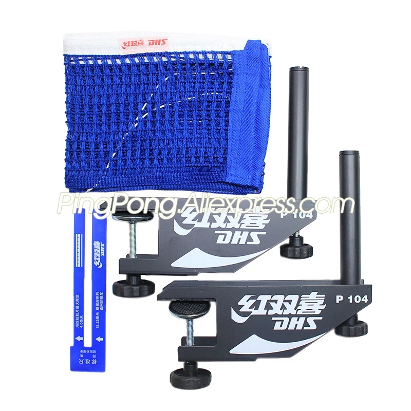 DHS P104 Table Tennis Net & Post Set Original DHS Ping Pong Table Net Replacement Accessories
DHS P104 Table Tennis Net & Post Set Original DHS Ping Pong Table Net Replacement Accessories