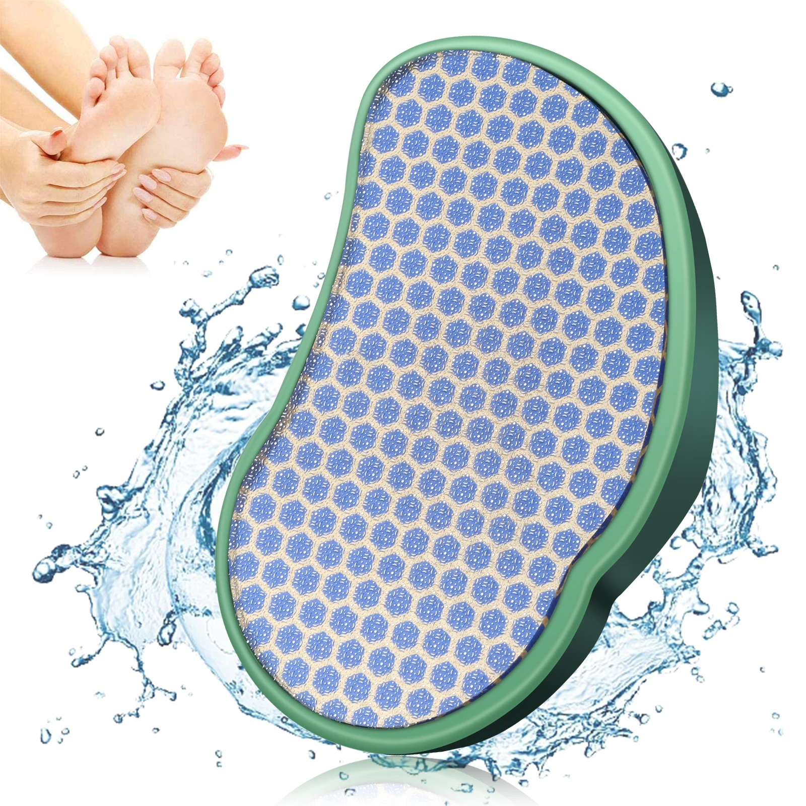 Foot Scrubber Nano Glass Pedicure Tools Foot File Hard Dead Skin Callus Remover Foot Grinding Skin Care Tool Professional
Foot Scrubber Nano Glass Pedicure Tools Foot File Hard Dead Skin Callus Remover Foot Grinding Skin Care Tool Professional