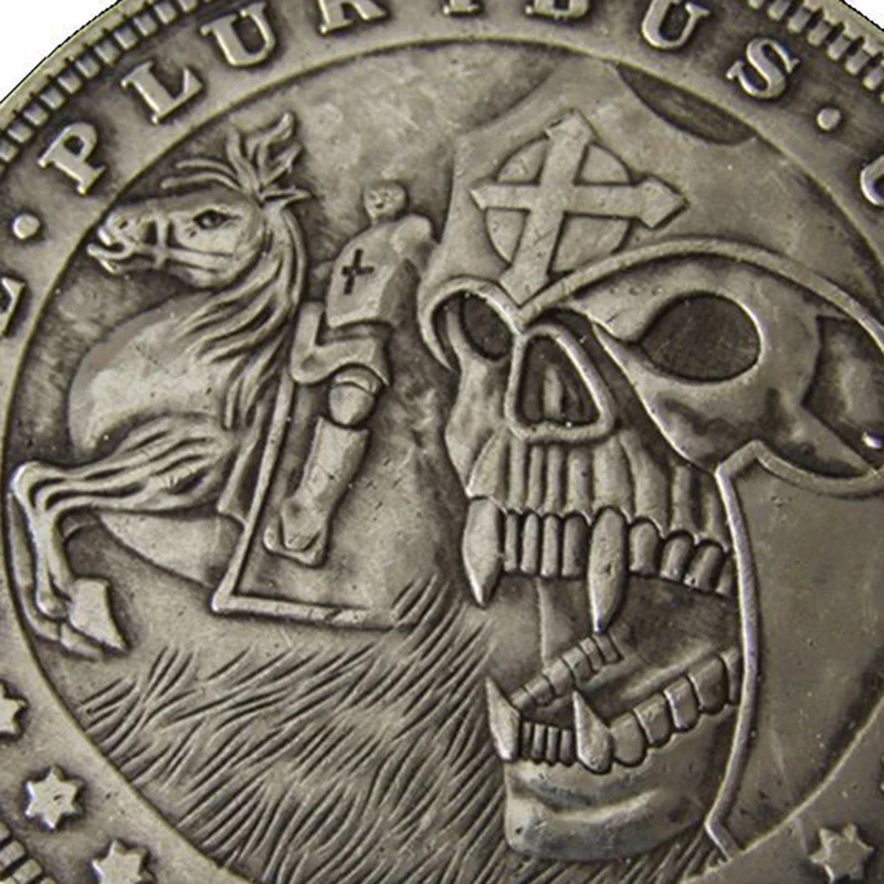 Antique Metal 1881 Pirate Skull Hobo Collectibles Coins Morgan Souvenir Coins Commemorative Copy Home Decor Men Gifts
Antique Metal 1881 Pirate Skull Hobo Collectibles Coins Morgan Souvenir Coins Commemorative Copy Home Decor Men Gifts