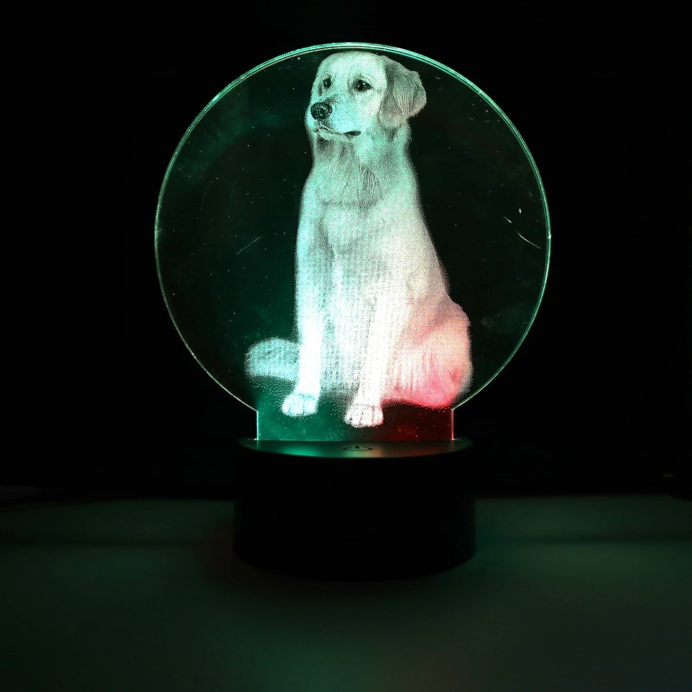 Two-Color Series of Sitting Dogs 3D Lamp Visual Illusion Acrylic Light Guide Plate Home Decoration for Festival Birthday Gifts
Two-Color Series of Sitting Dogs 3D Lamp Visual Illusion Acrylic Light Guide Plate Home Decoration for Festival Birthday Gifts