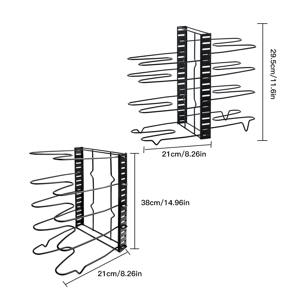 Stainless Steel Pot Pan Rack Organizer Holder Cutting Board Pan Pot Adjustable Shelf Accessories Kitchen Cookware Storage Rack
Stainless Steel Pot Pan Rack Organizer Holder Cutting Board Pan Pot Adjustable Shelf Accessories Kitchen Cookware Storage Rack