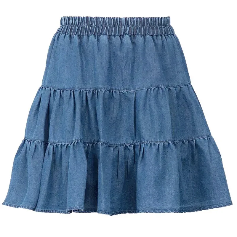 2022 High Waist blue black jeans Skirts, brand cotton Korean sexy mini skirts,Fashion Ruffles Denim Skirts
2022 High Waist blue black jeans Skirts, brand cotton Korean sexy mini skirts,Fashion Ruffles Denim Skirts