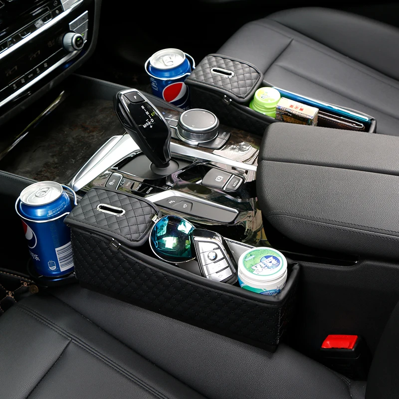 Multifunctional Leather Car Seat Organizer Car Cup Holder Seat Crevice Storage Box Auto Driver Seat Gap Organizer Accessories
Multifunctional Leather Car Seat Organizer Car Cup Holder Seat Crevice Storage Box Auto Driver Seat Gap Organizer Accessories