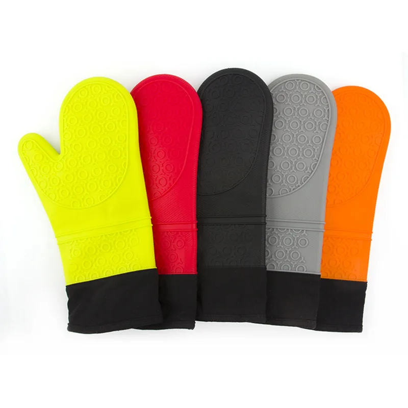 Silicone Heat Resistant Insulation Kitchen Microwave Glove Oven Mitts for Baking Cooking BBQ 
Silicone Heat Resistant Insulation Kitchen Microwave Glove Oven Mitts for Baking Cooking BBQ