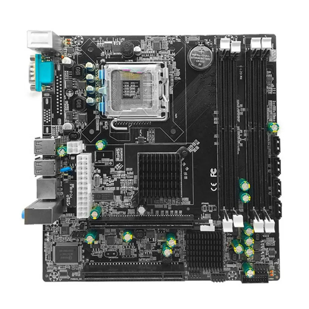 Материнская плата P45 для настольного ПК материнская LGA 771 775 двойная DDR3 поддержка