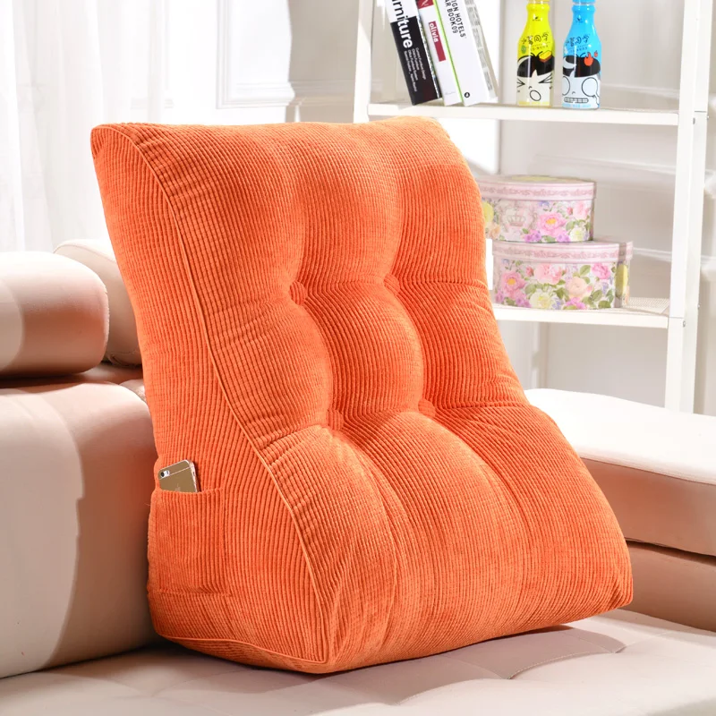 Large Triangle Bed Backrest Cushion Headboard Soft Bag Pillow Chair Cushions Home Decor Living Room Pillows Peluches Gift FK058
Large Triangle Bed Backrest Cushion Headboard Soft Bag Pillow Chair Cushions Home Decor Living Room Pillows Peluches Gift FK058
