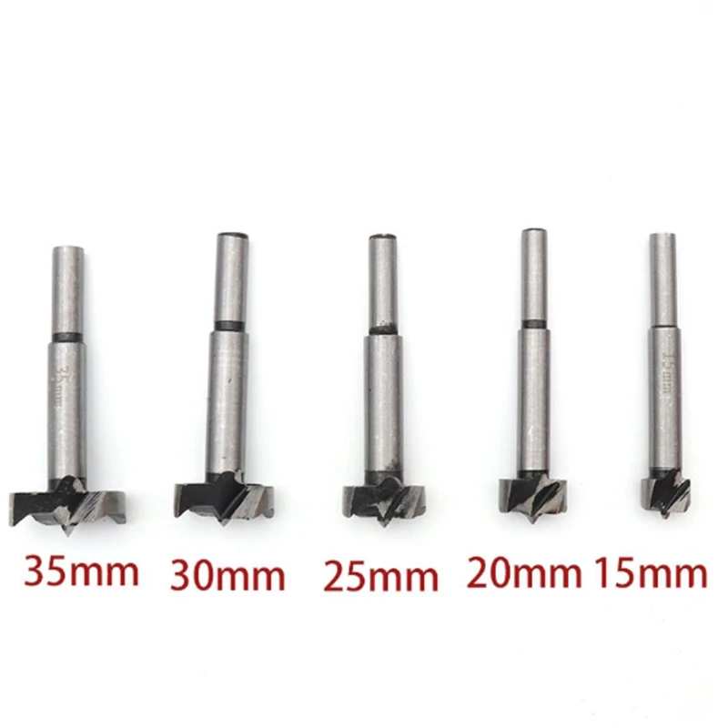 5 Pieces of Woodworking Hole Saw, Wooden Plane Wing Drilling 15/20/25/30/35mm
5 Pieces of Woodworking Hole Saw, Wooden Plane Wing Drilling 15/20/25/30/35mm