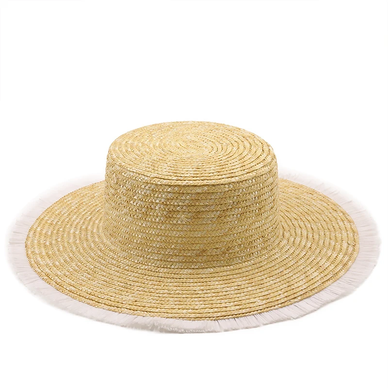 Классическая шляпа из пшеничной соломы с бахромой для девушек, женская шляпа от солнца с широкими полями, праздничная шляпа, летняя шляпа, кепка для дерби Kuntucky
Классическая шляпа из пшеничной соломы с бахромой для девушек, женская шляпа от солнца с широкими полями, праздничная шляпа, летняя шляпа, кепка для дерби Kuntucky