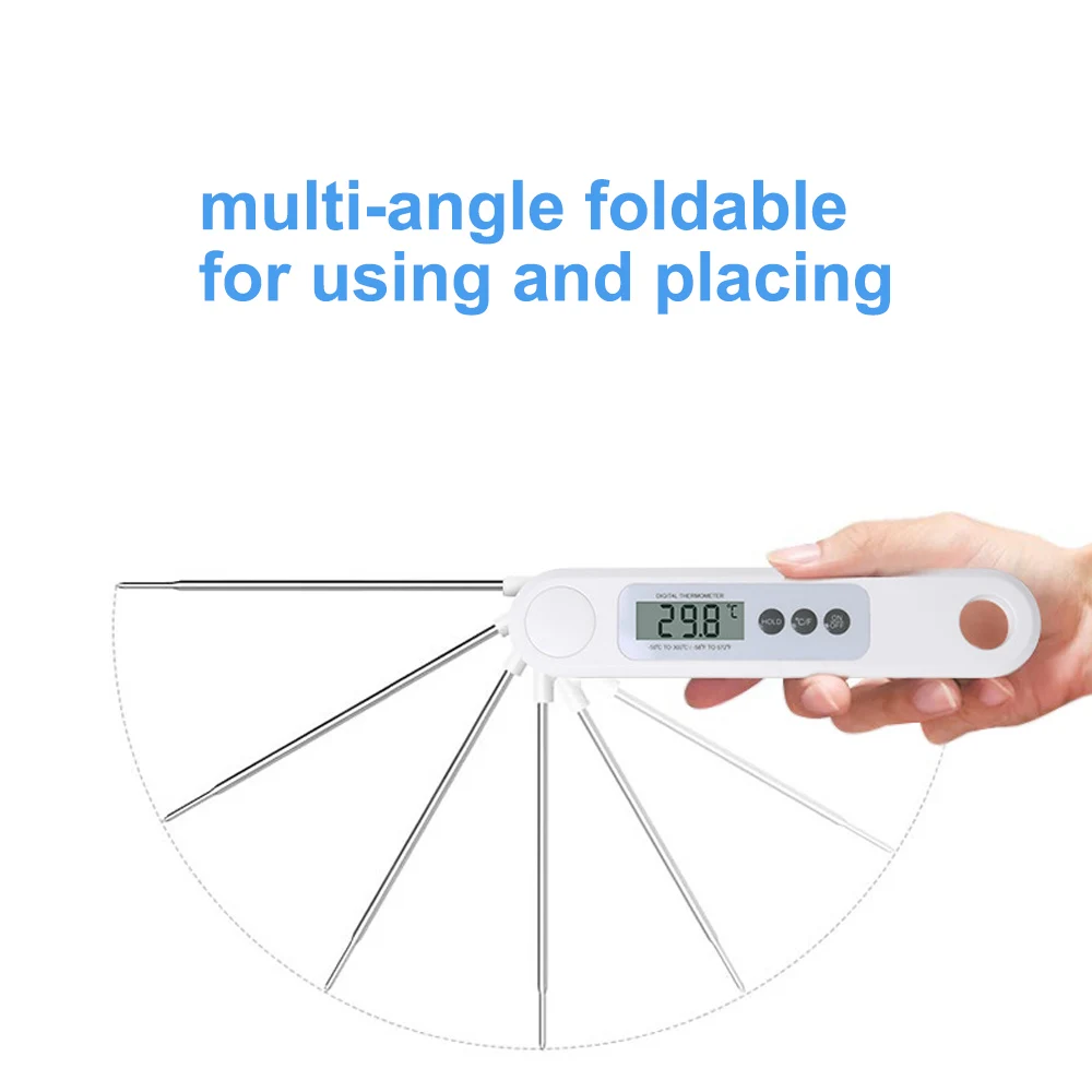 Meat Food Thermometer Digital LCD Backlight Screen 2S Instant Reading Kitchen Cooking Thermometer Grilling BBQ Baking Liquids 
Meat Food Thermometer Digital LCD Backlight Screen 2S Instant Reading Kitchen Cooking Thermometer Grilling BBQ Baking Liquids