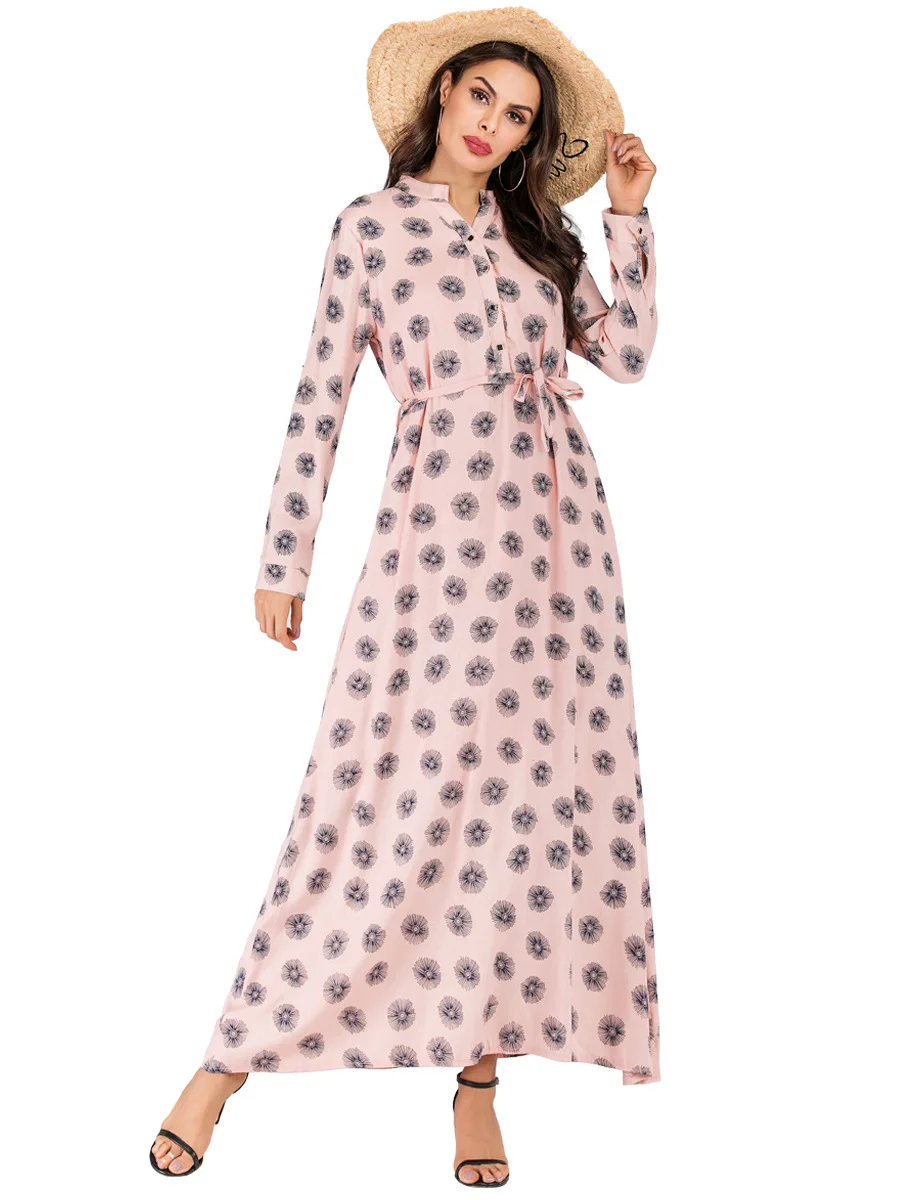 Women's Polka Dot Long Dress Muslim New Fashion Abayas Caftan Marocain Dubai Turkish Kimono Robe Arab Islamic Clothing
Women's Polka Dot Long Dress Muslim New Fashion Abayas Caftan Marocain Dubai Turkish Kimono Robe Arab Islamic Clothing