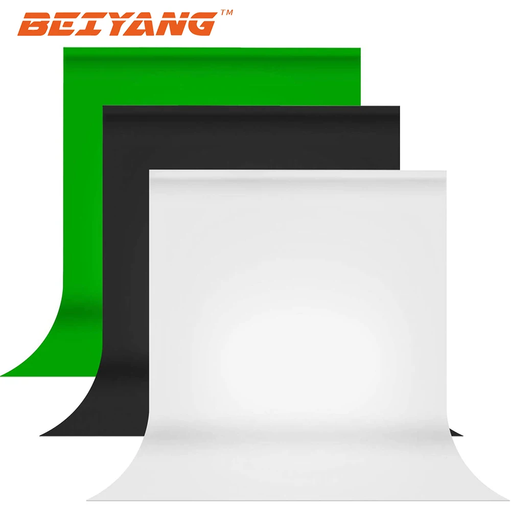 Фон для фотосъемки BEIYANG из муслина и хлопка, зеленый экран, хромакей, Немнущиеся фоны для фотостудии, видео 
Фон для фотосъемки BEIYANG из муслина и хлопка, зеленый экран, хромакей, Немнущиеся фоны для фотостудии, видео