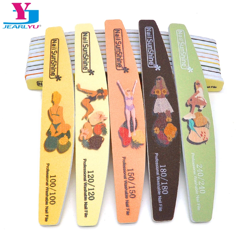 2/5/10 Pcs/Lot Thick Half Moon Nail Files 80 150 240 Professional Washable Polishing Files Manicure Nagelvijl Tools Accessories
2/5/10 Pcs/Lot Thick Half Moon Nail Files 80 150 240 Professional Washable Polishing Files Manicure Nagelvijl Tools Accessories