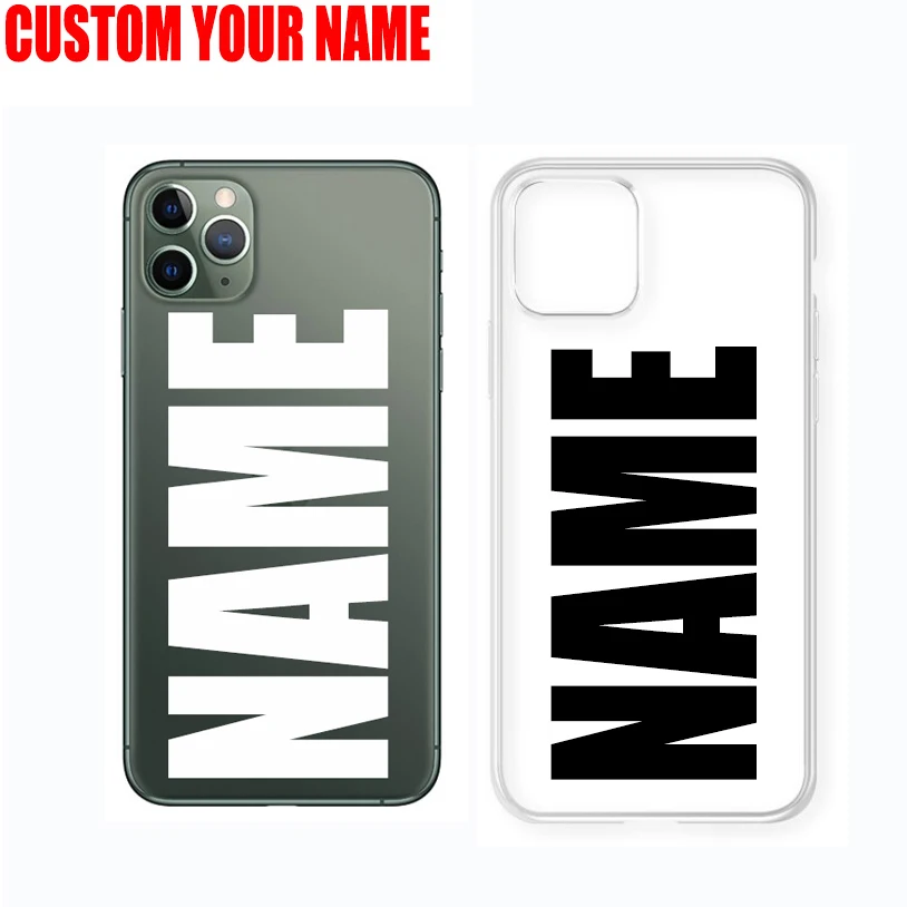 Phone Cover Soft TPU DIY Custom Write Print Text Name Case For iPhone 13 11 12 Pro Max 6s X 8 6 7 Plus SE 2020 5 5s XS Mini XR
Phone Cover Soft TPU DIY Custom Write Print Text Name Case For iPhone 13 11 12 Pro Max 6s X 8 6 7 Plus SE 2020 5 5s XS Mini XR