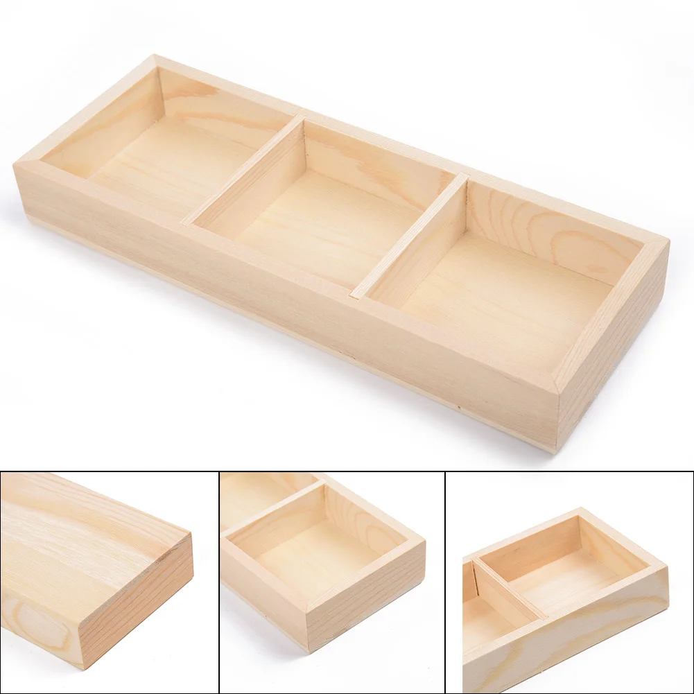 3Grids Wooden Succulent Plant Fleshy Flower Pot Box Tray Decorative Containers Flowerpot Wooden Box Bonsai Pot Rack
3Grids Wooden Succulent Plant Fleshy Flower Pot Box Tray Decorative Containers Flowerpot Wooden Box Bonsai Pot Rack